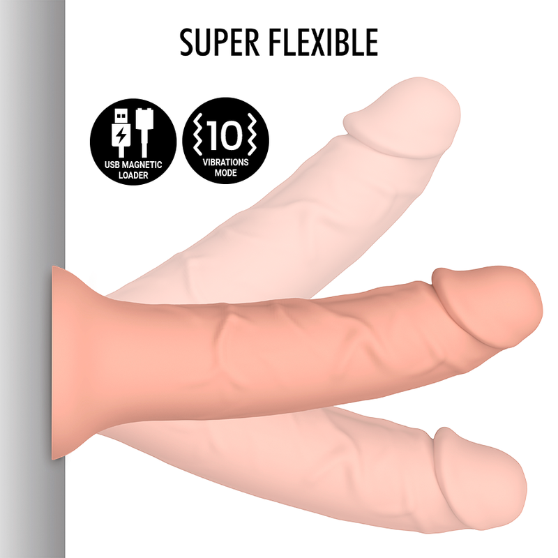 MYTHOLOGY - ASHER ORIGINAL DILDO S - VIBRATORE COMPATIBILE CON TECNOLOGIA WIRELESS WATCHME