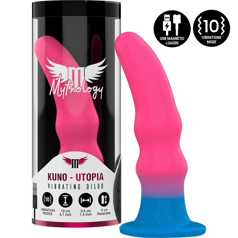 MYTHOLOGY - KUNO UTOPIA DILDO S - VIBRATORE WATCHME COMPATIBILE CON TECNOLOGIA WIRELESS