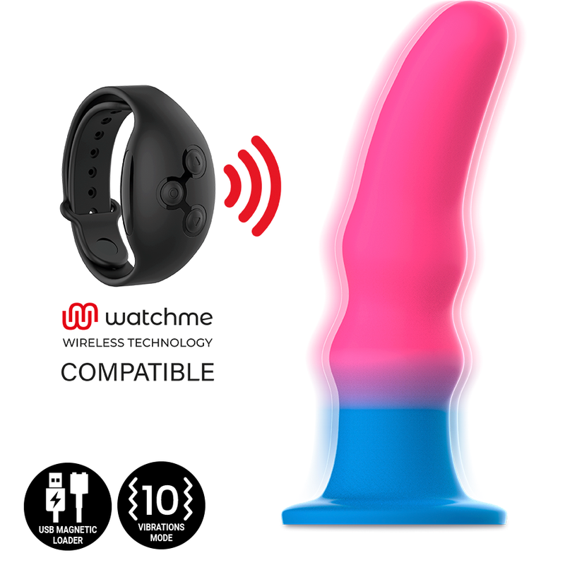 MYTHOLOGY - KUNO UTOPIA DILDO M - VIBRATORE COMPATIBILE CON TECNOLOGIA WIRELESS WATCHME