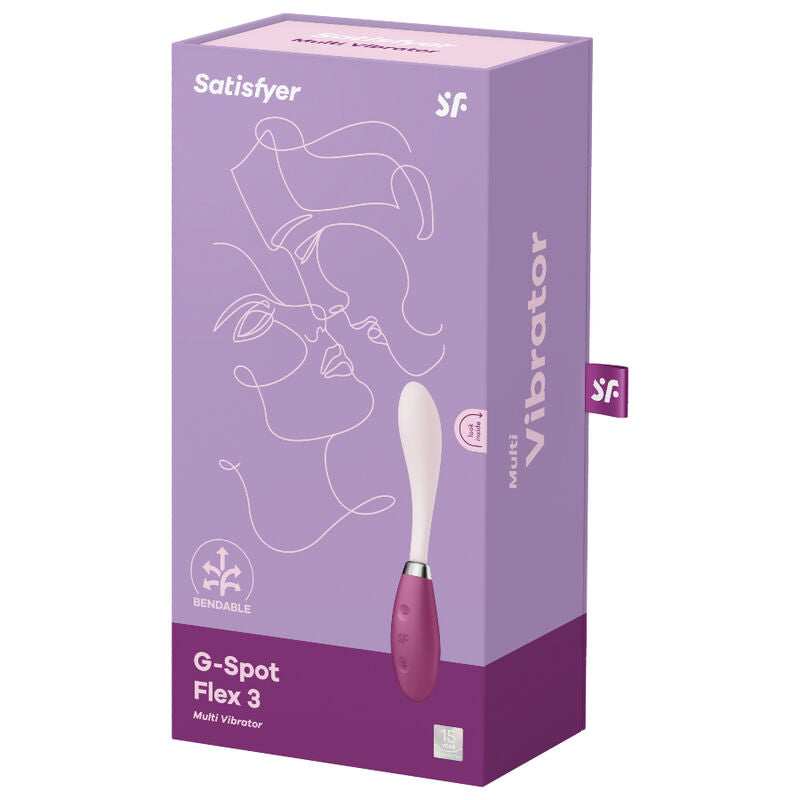 SATISFYER - MULTI VIBRATORE G-SPOT FLEX 3 GRIGIO