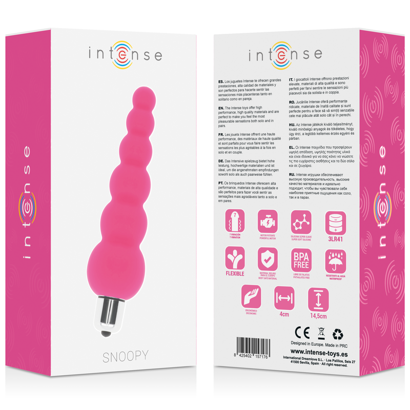 INTENSE - SNOOPY 7 VELOCIT IN SILICONE ROSA INTENSE