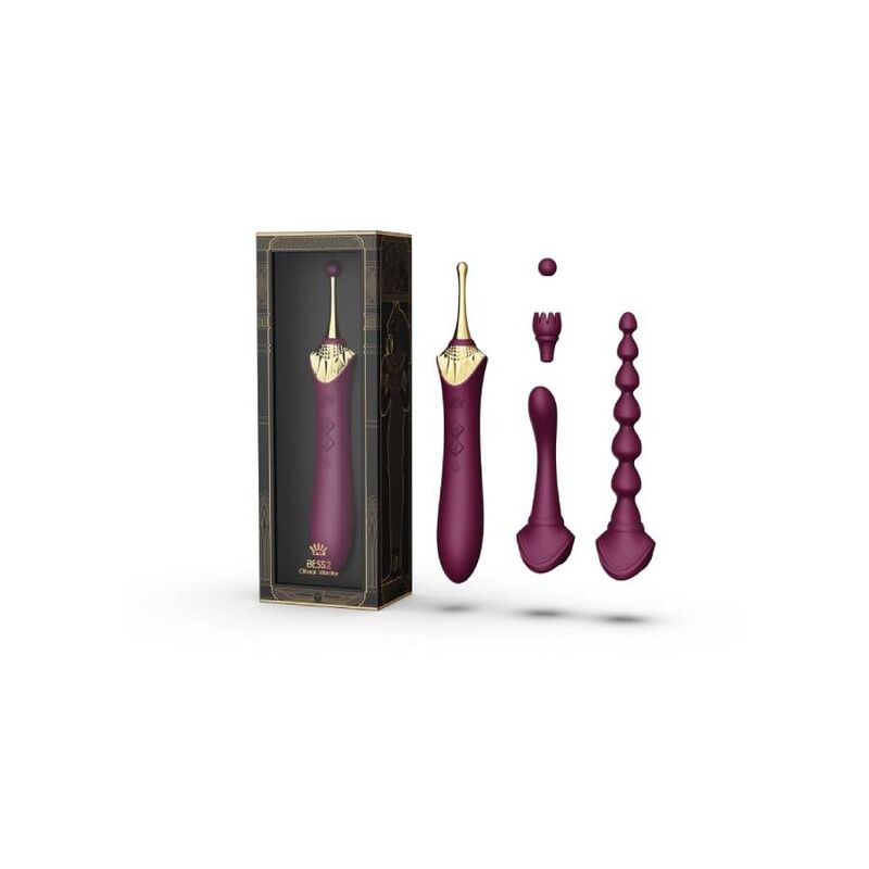 ZALO - BESS 2 CLITORAL MASSAGER PURPLE