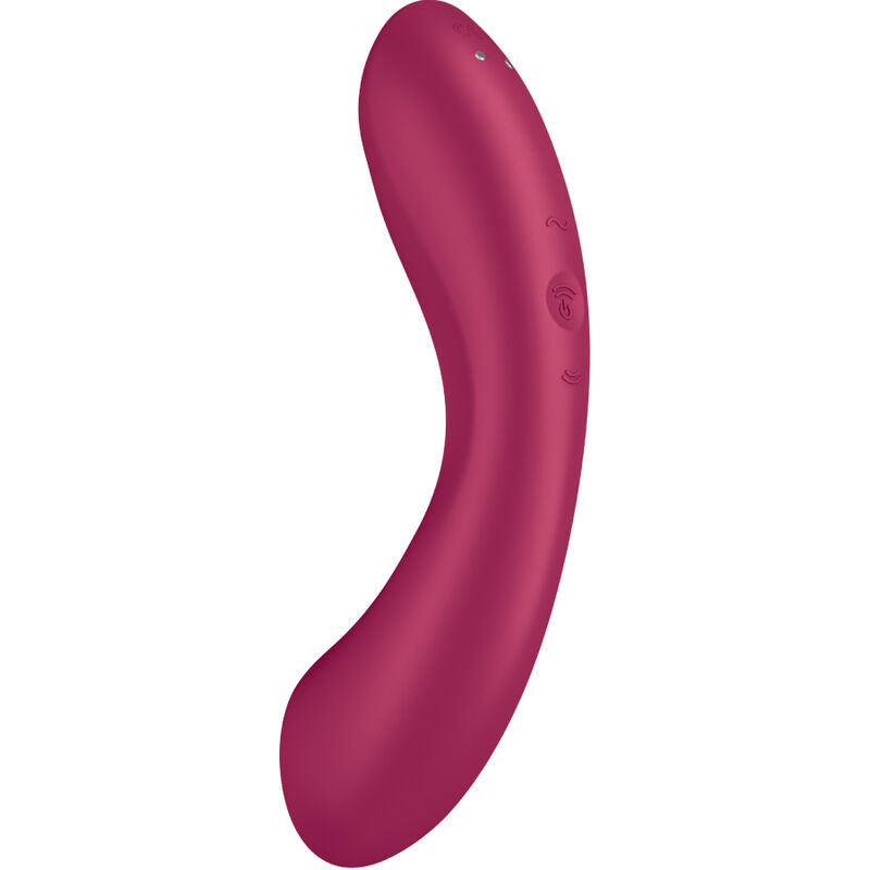 SATISFYER - CURVE TRINITY 1 AIR PULSE VIBRAZIONE ROSSO