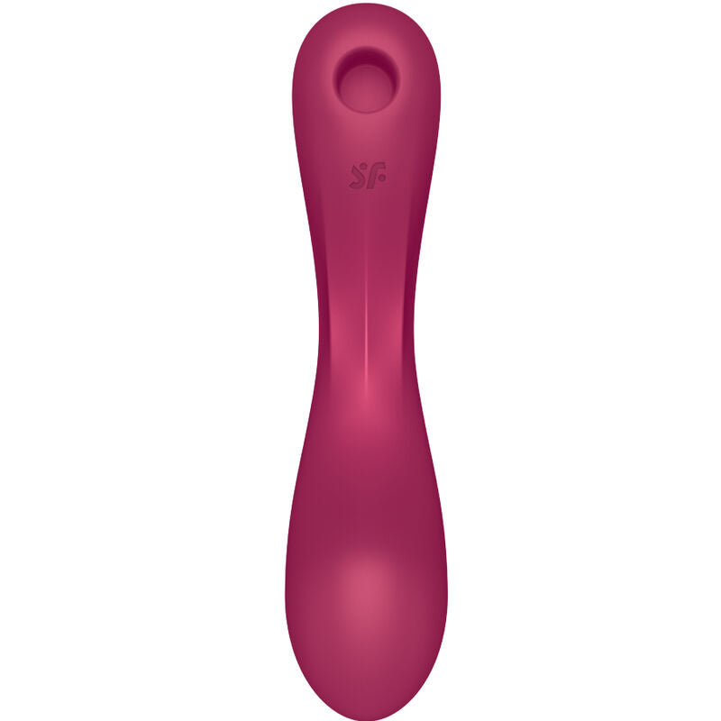 SATISFYER - CURVE TRINITY 1 AIR PULSE VIBRAZIONE ROSSO