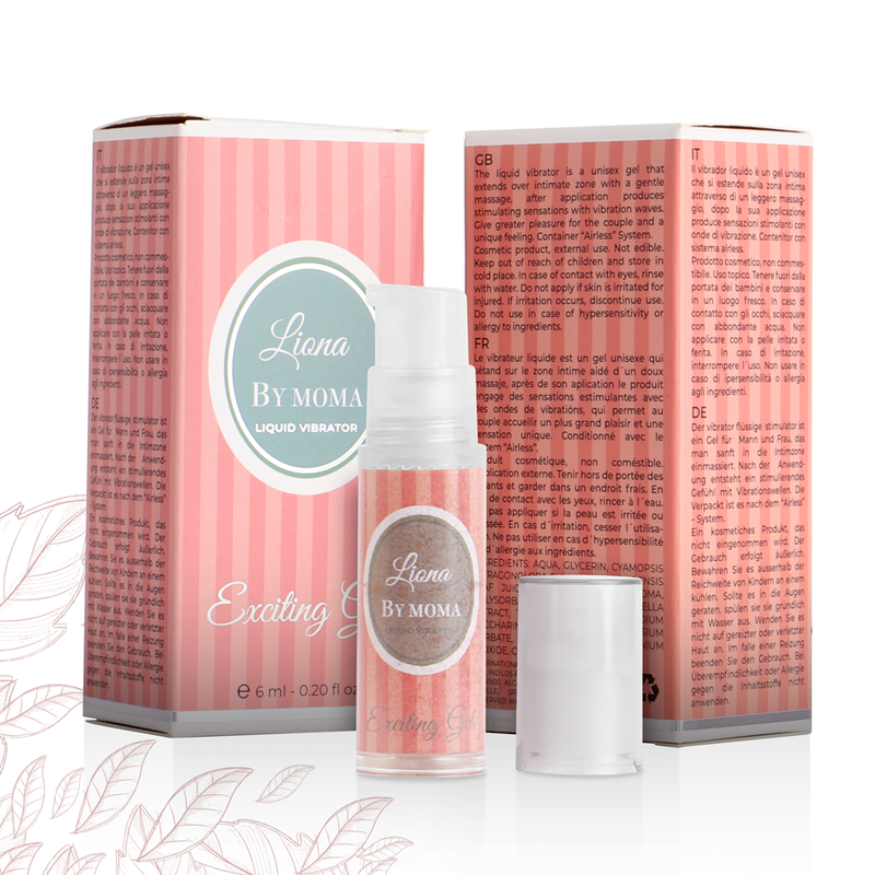 LIONA BY MOMA - LIQUIDO VIBRATORE GEL ECCITANTE 6 ML