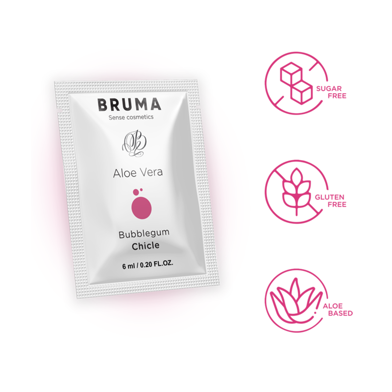 BRUMA - GEL SCORREVOLE ALOE VERA GUSTO BUBBLEGUM 6 ML