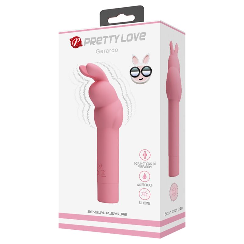 PRETTY LOVE - VIBRATORE IN SILICONE GERARDO ROSA CONIGLIO