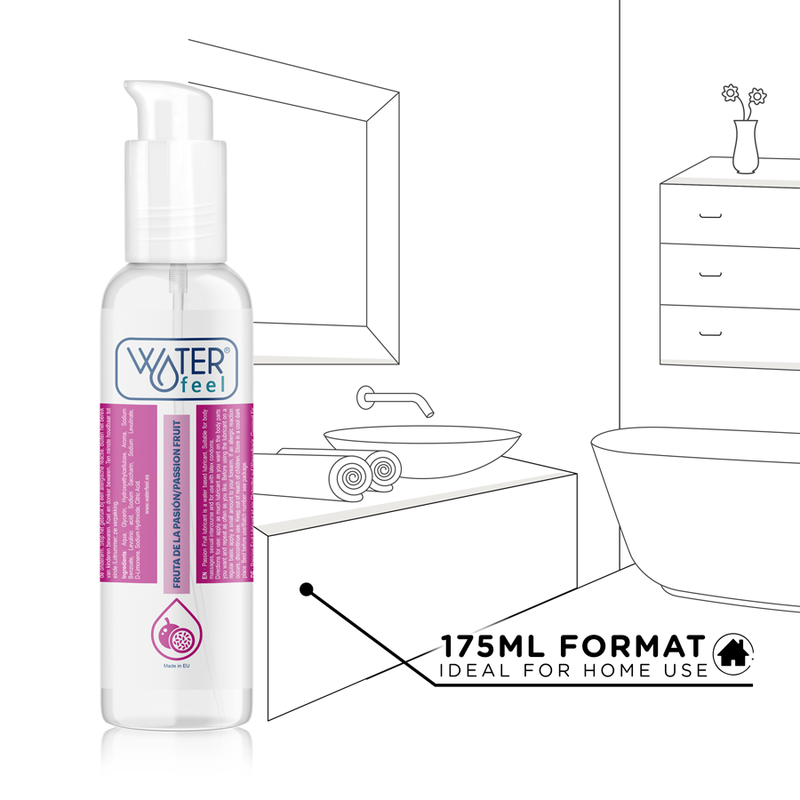 WATERFEEL - LUBRIFICANTE A BASE ACQUA AL FRUTTO DELLA PASSIONE 175 ML