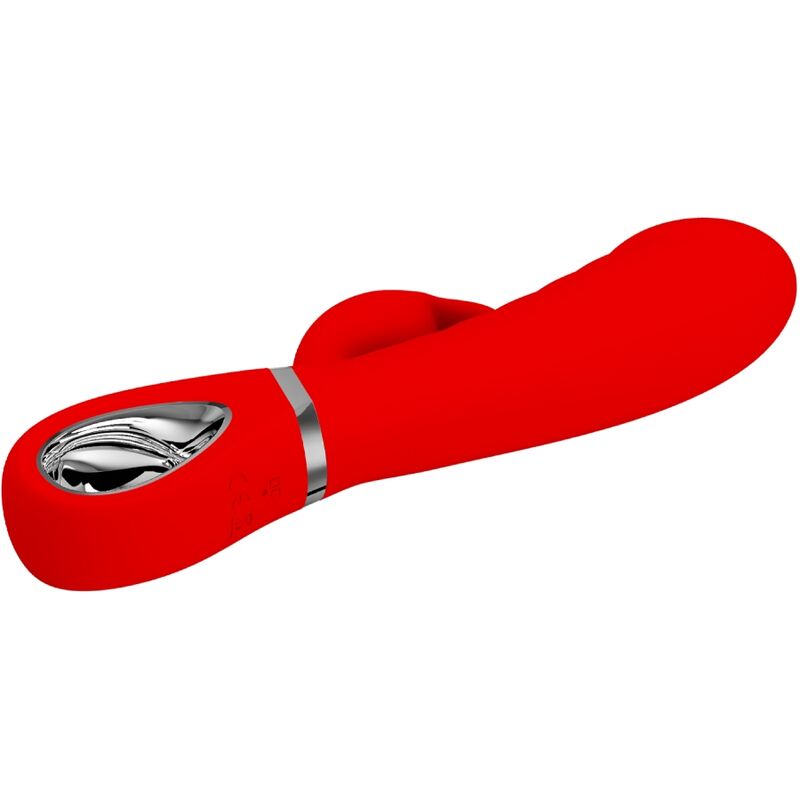 PRETTY LOVE - VIBRATORE MULTIFUNZIONE G-SPOT PRESCOTT ROSSO