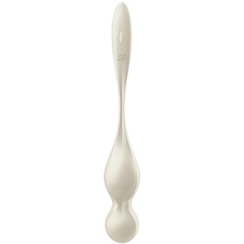 SATISFYER - LOVE BIRDS SFERE KEGEL VIBRANTI BIANCHE