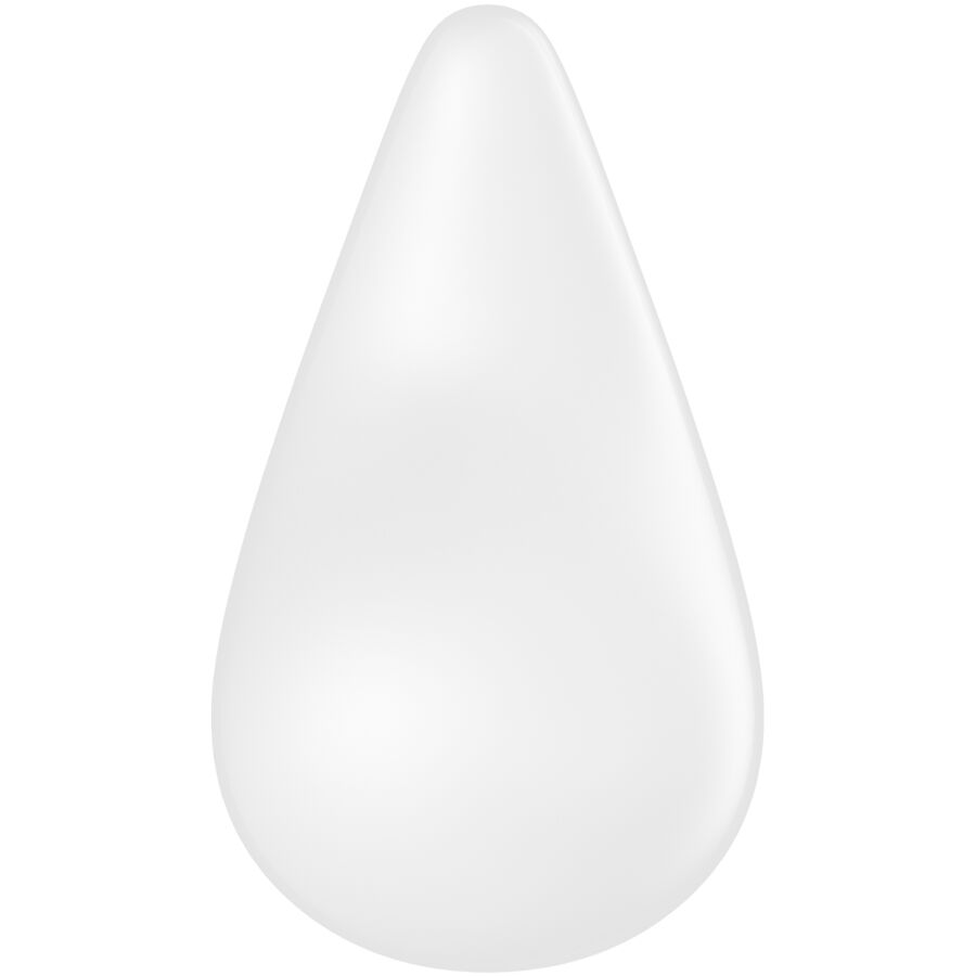 SATISFYER - VIBRATORE GOCCIA DI RUGIADA LAY-ON BIANCO