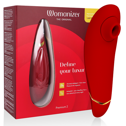 WOMANIZER - PREMIUM 2 STIMOLATORE CLITORALE BORDEAUX