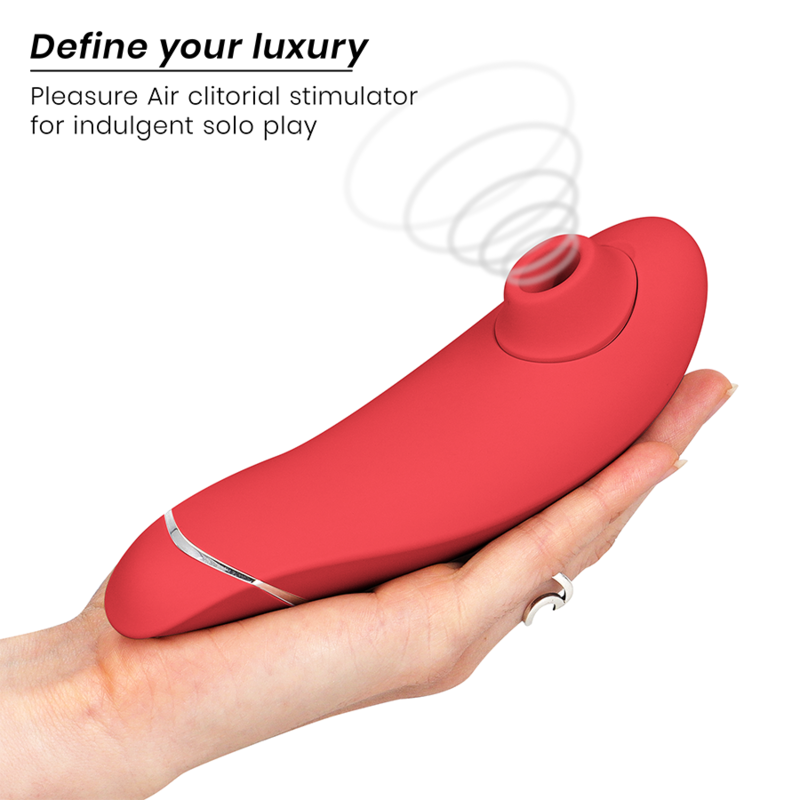 WOMANIZER - PREMIUM 2 STIMOLATORE CLITORALE LAMPONE