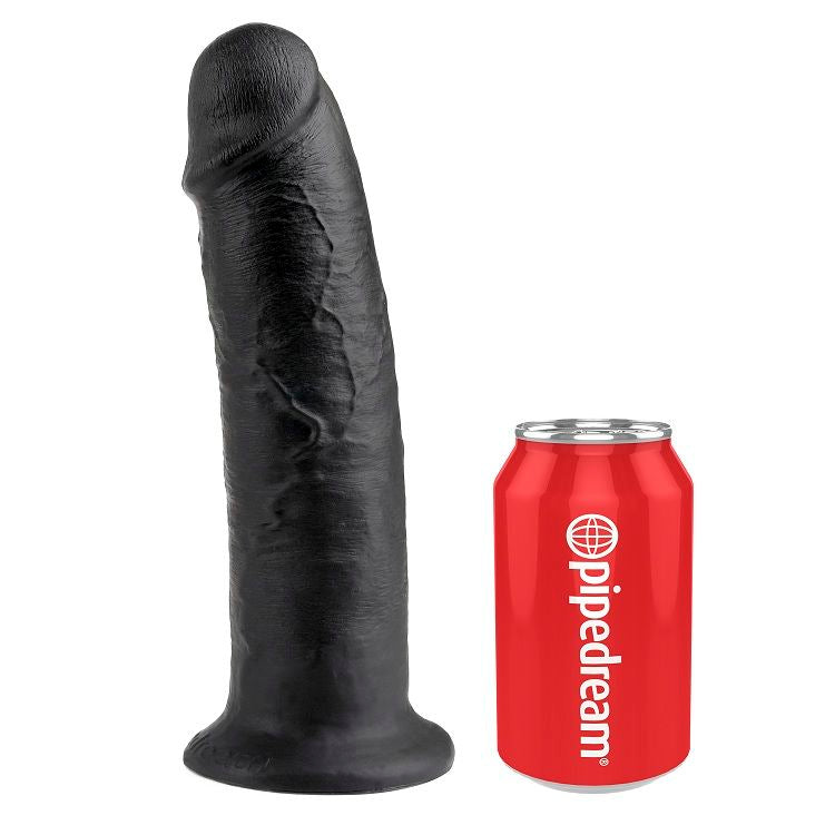 KING COCK - 10 DILDO NERO 25 CM