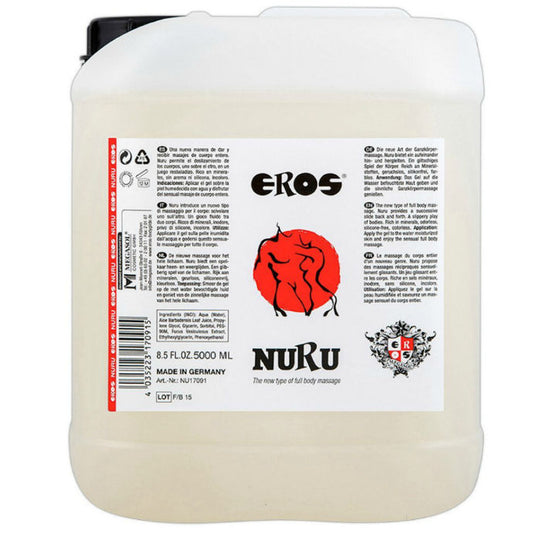 EROS - OLIO DA MASSAGGIO NURU RICCO DI MINERALI 5000 ML