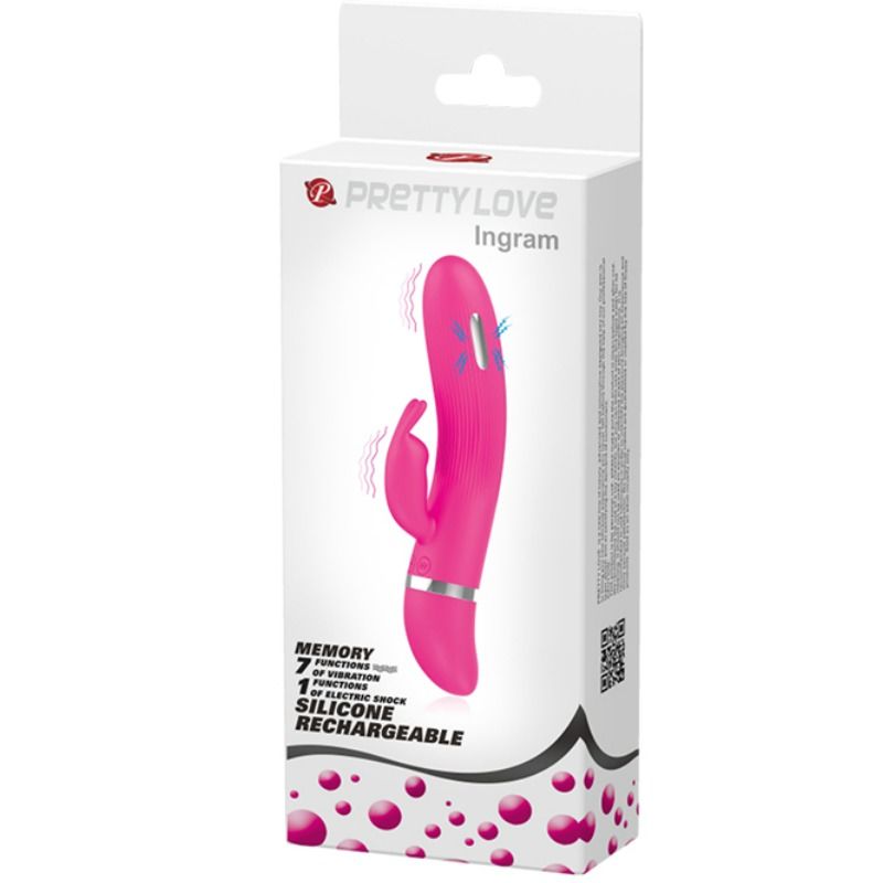 PRETTY LOVE - FLIRTATION VIBRATORE ELETTROSHOCK INGRAM