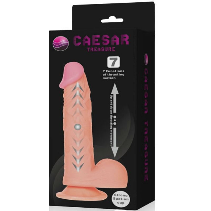 BAILE - FUNZIONE UP & DOWN DEL DILDO REALISTICO DEL TESORO DI CAESAR