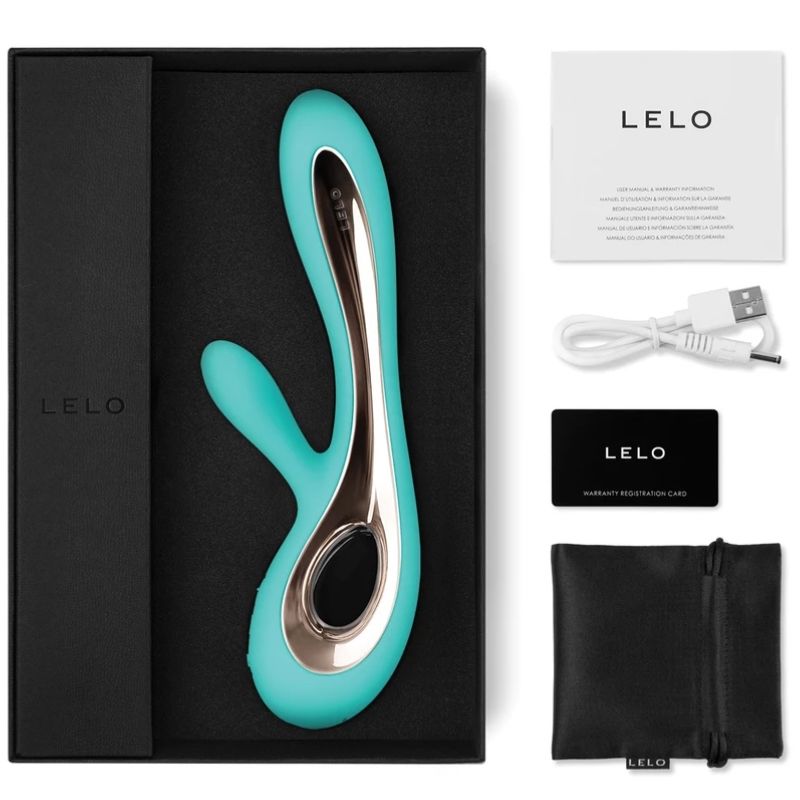 LELO - VIBRATORE SORAYA 2 RABBIT AQUA