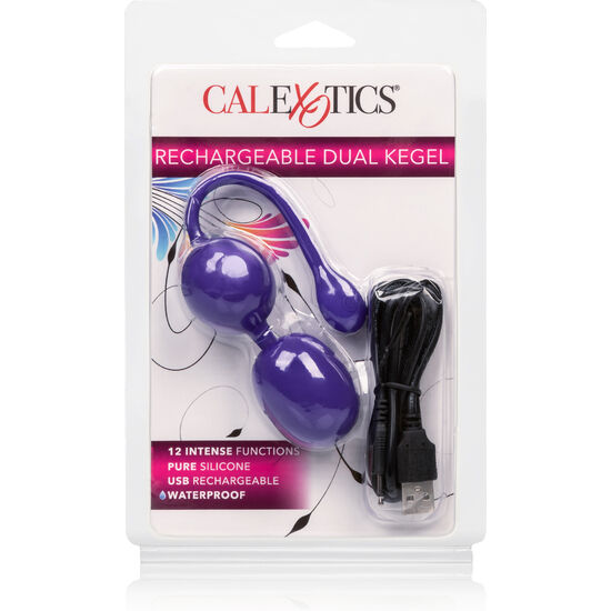 CALEXOTICS - RICARICABILE DUAL KEGEL VIOLA