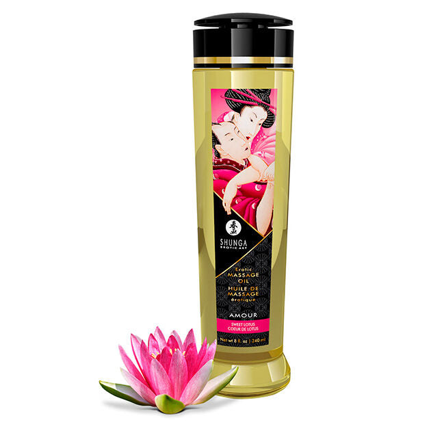 SHUNGA - OLIO DA MASSAGGIO EROTICO DAMORE 240 ML