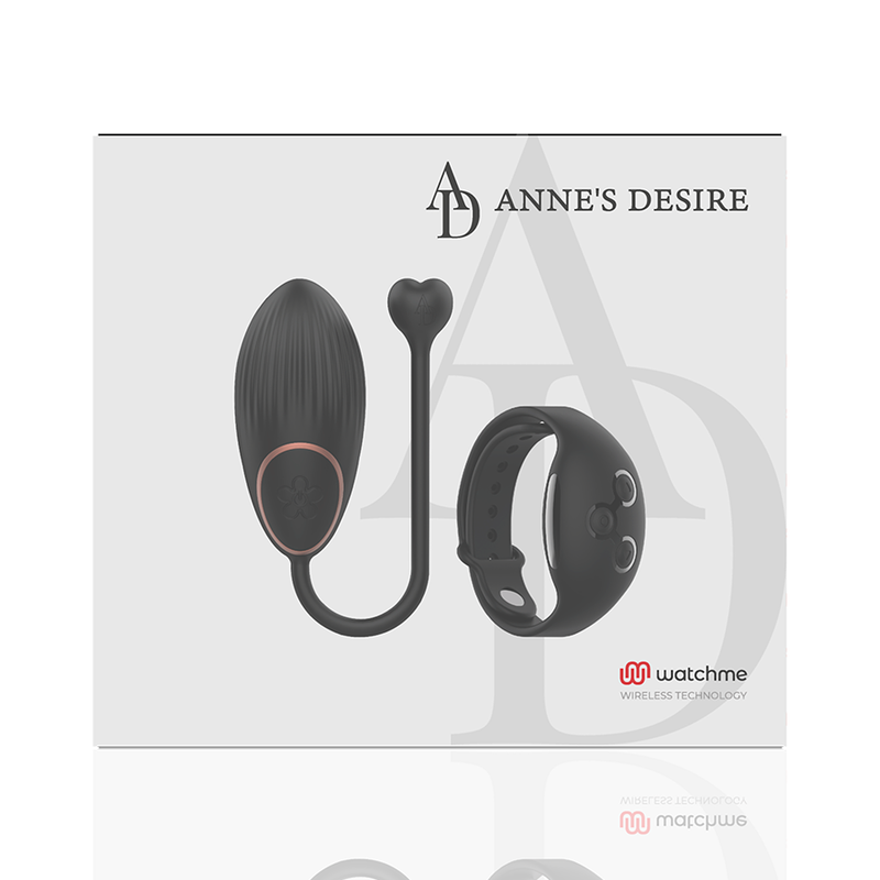 ANNE'S DESIRE - EGG TECNOLOGIA DI CONTROLLO REMOTO WATCHME NERO