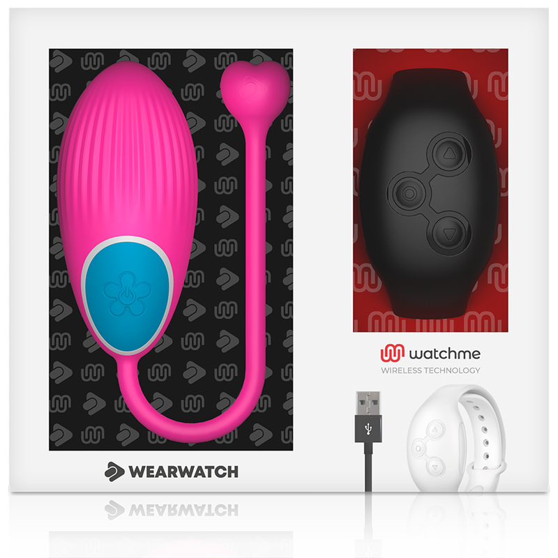 WEARWATCH - TECNOLOGIA WATCHME TELECOMANDO UOVO FUCSIA / JET