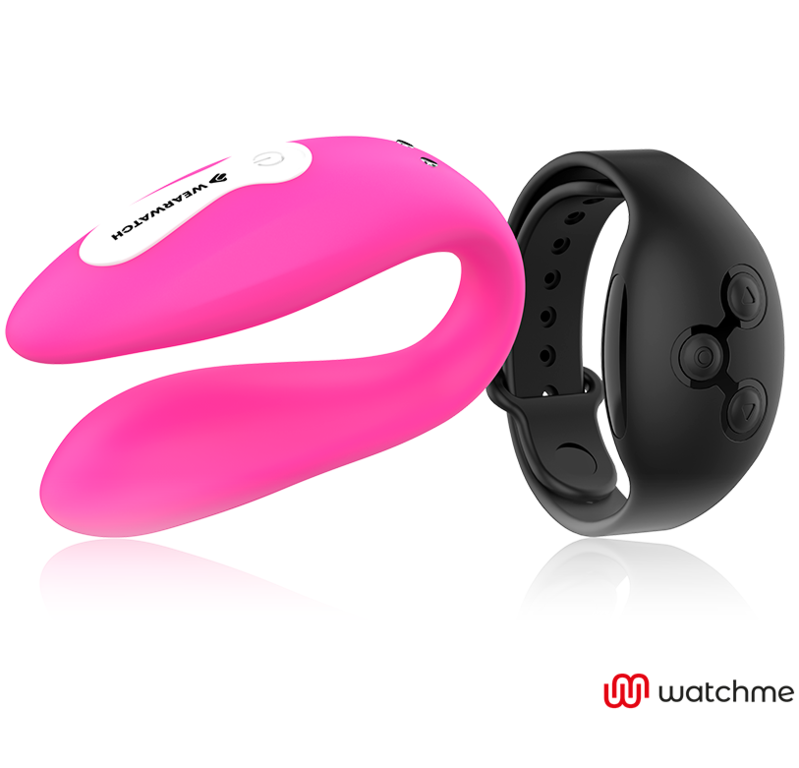 WEARWATCH - VIBRATORE WATCHME DOPPIA TECNOLOGIA FUCSIA/AZABACHE